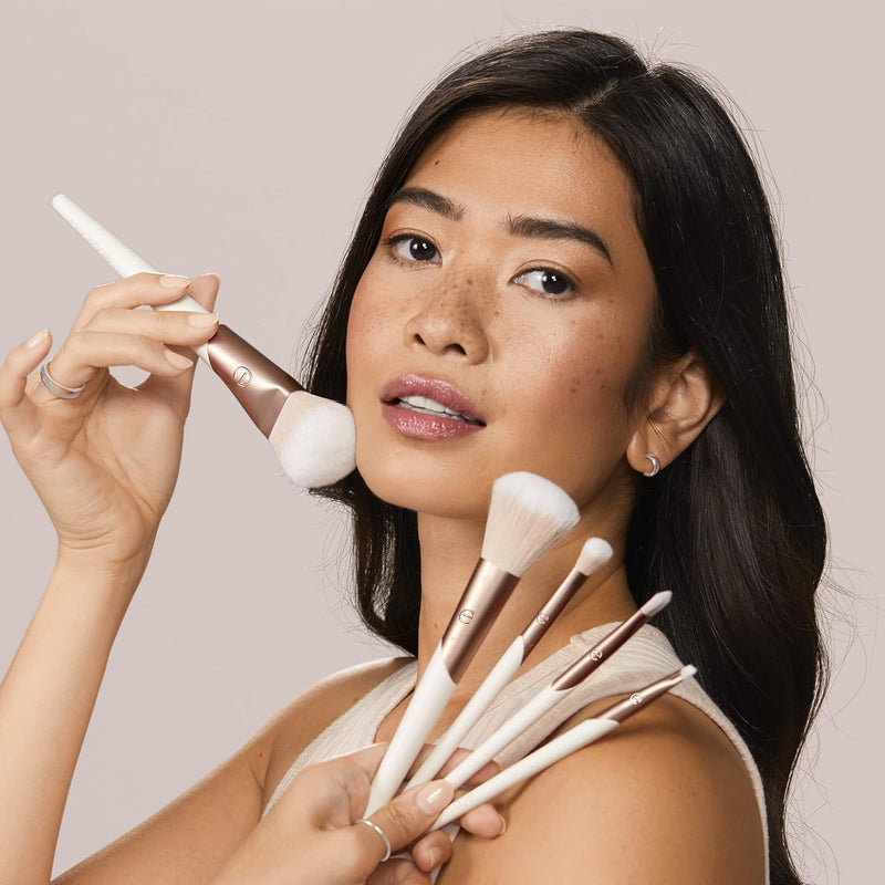 Alivea LuxeBlend™ 5-Piece Vegan Face & Eye Makeup Brush Set