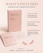 Alivea Dissolving Microneedle Smile-Line Patches